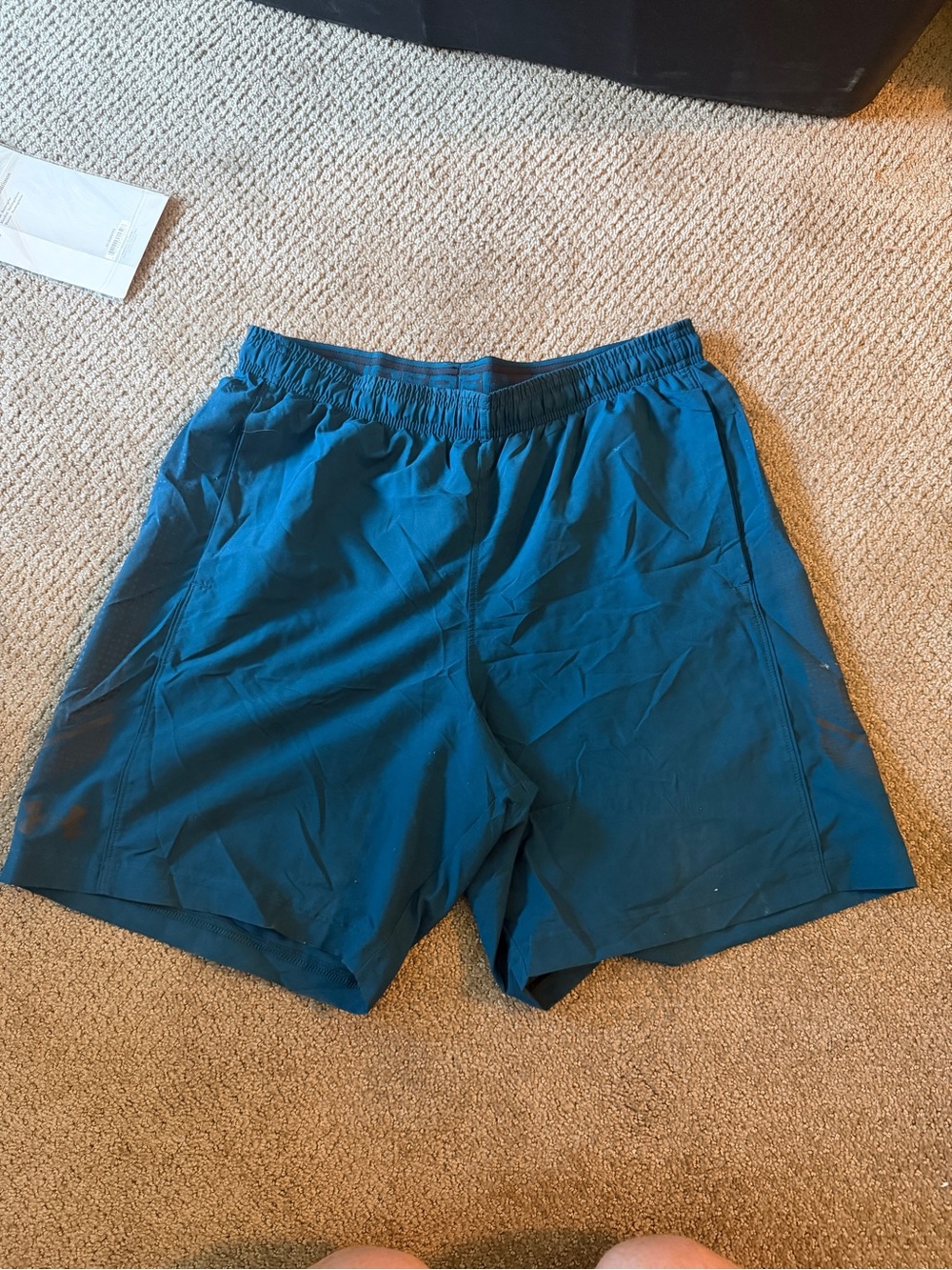 Under Armour Teal Blue Athletic Shorts